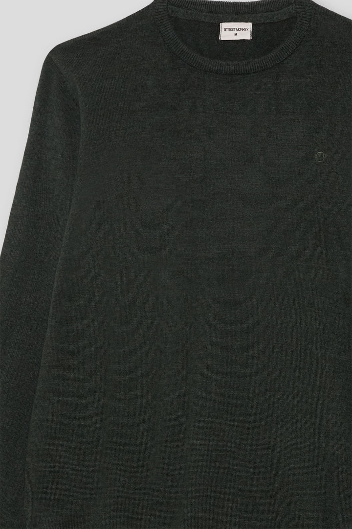 Jersey cuello redondo