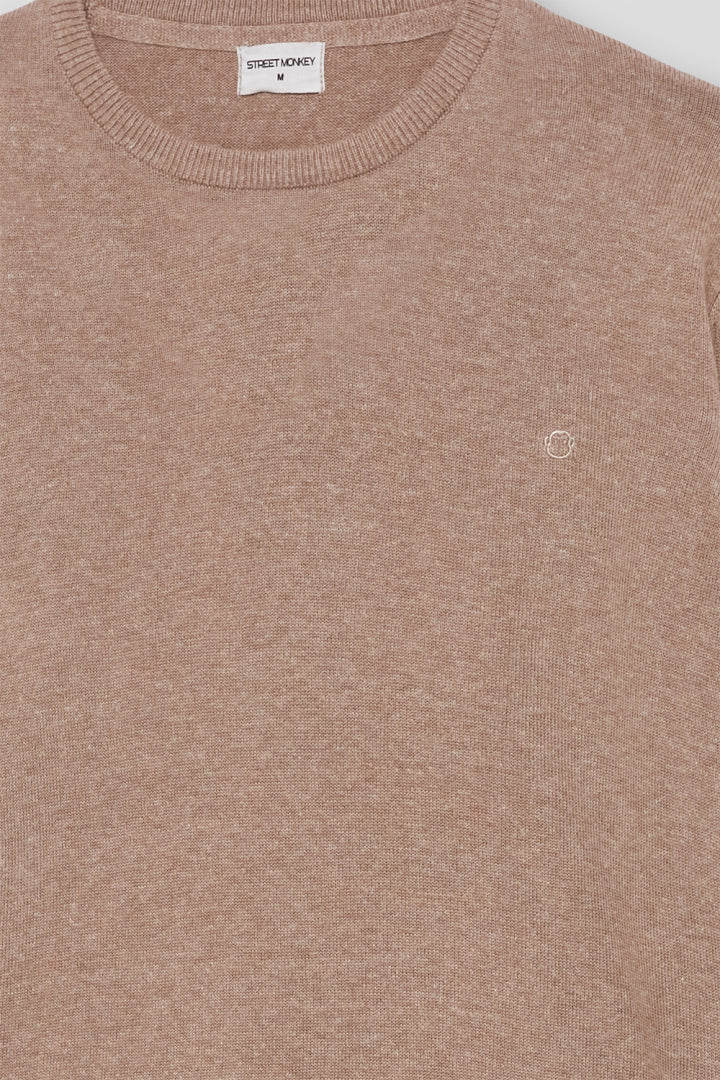 Jersey cuello redondo