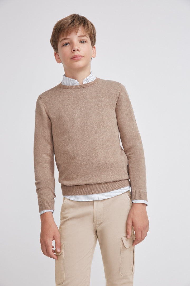 Jersey cuello redondo