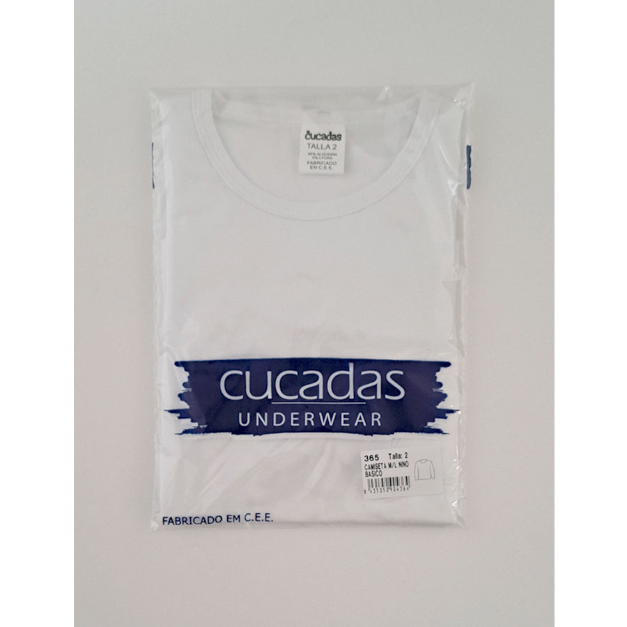 Camiseta niño manga larga